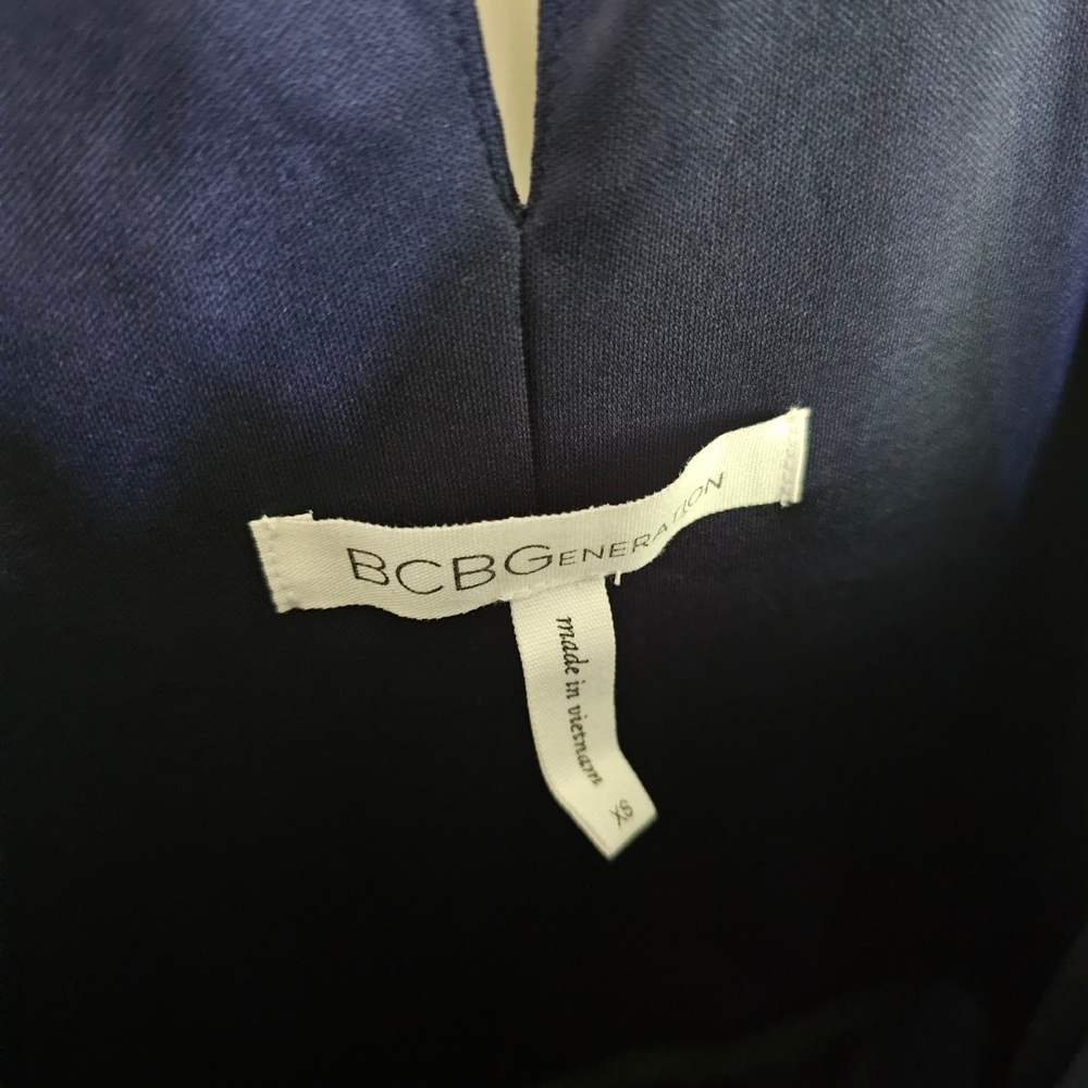 BCBGeneration Navy Blue Midi Dress - Picture 3 of 4